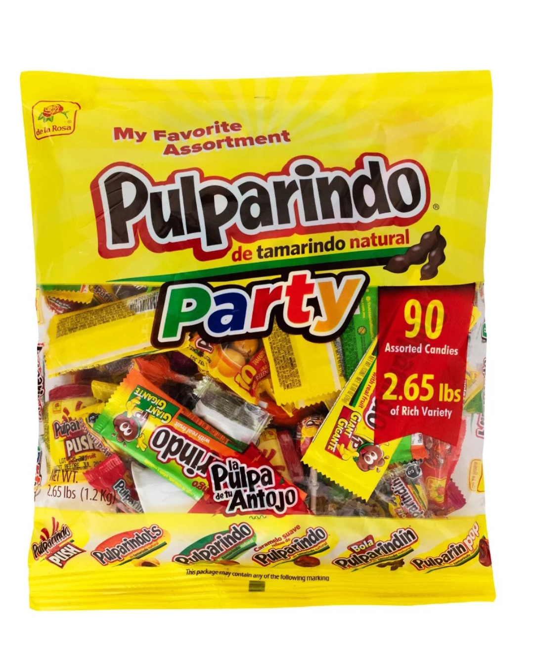 De la Rosa Pulparindo Party 90uds.